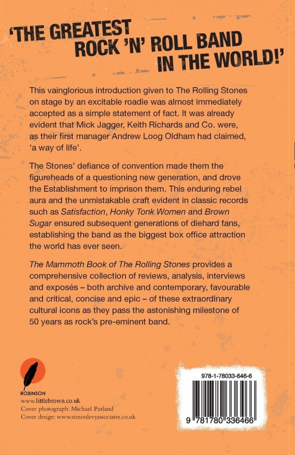 The Mammoth Book of the Rolling Stones : An anthology of the best writing about the greatest rock 'n' roll band in the world