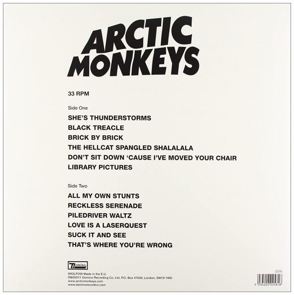 Arctic Monkeys – Suck It And See