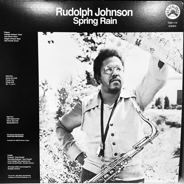 Rudolph Johnson - Spring Rain - Vinyl