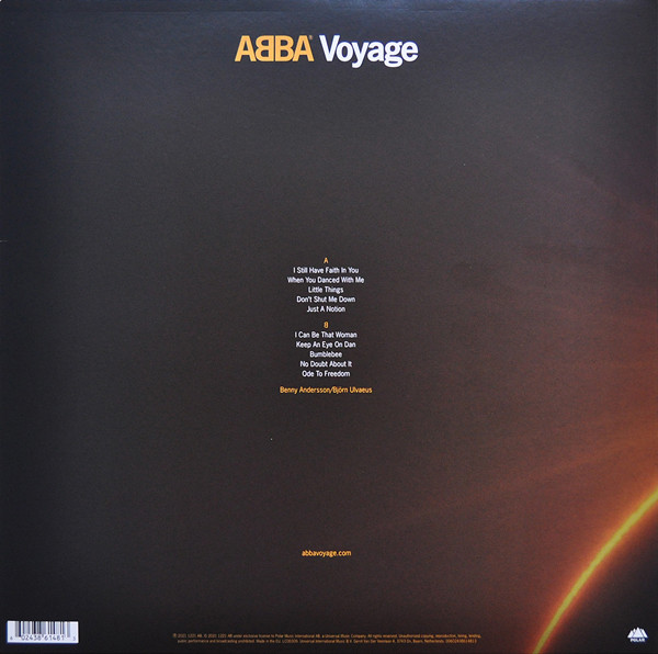 ABBA ‎– Voyage