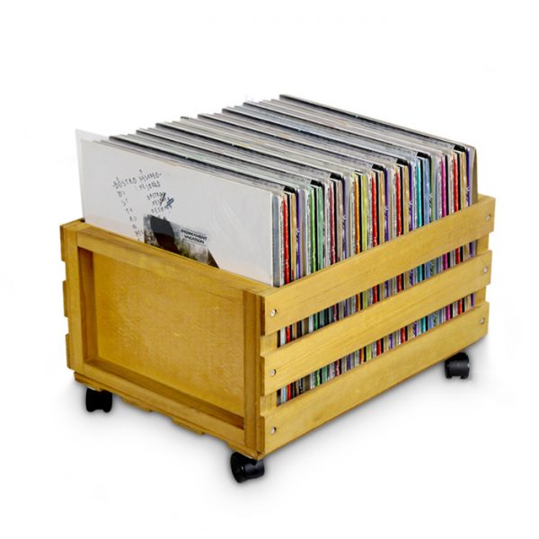 The Walvis Record Crate on Wheels