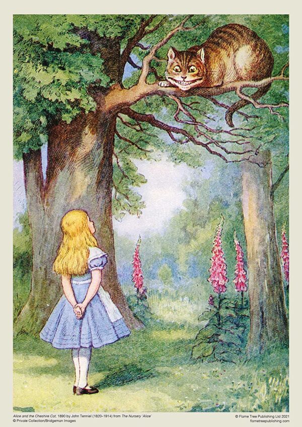 Alice and the Cheshire Cat: 1000 Piece Jigsaw