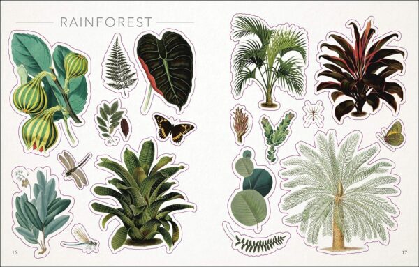 The Botanist's Sticker Anthology: With More Than 1,000 Vintage Stickers (DK Sticker Anthology)