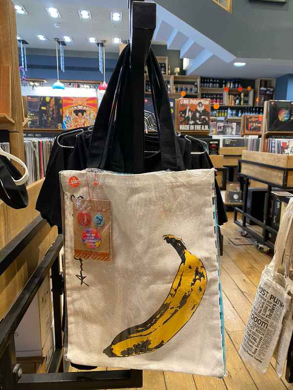 תיק בד מעוצב - Andy Warhol | Banana