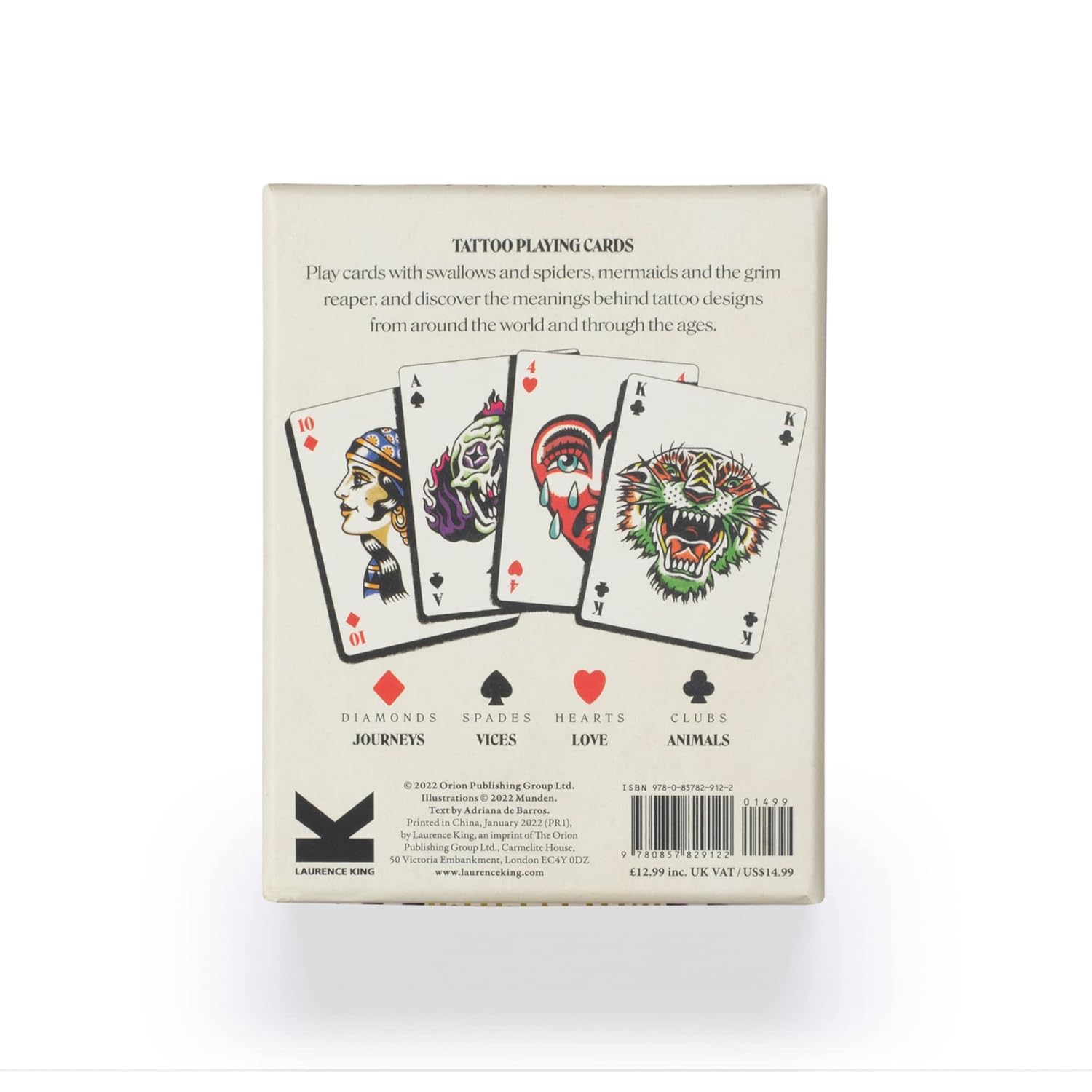 Tattoo Playing Cards Tattoo Playing Cards – תמונה 5
