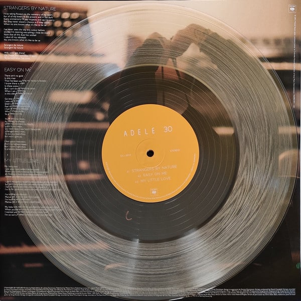 2LP] Adele - 30 (Clear Vinyl)