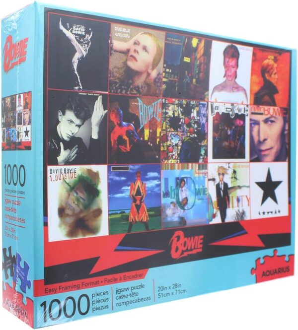 פאזל - David Bowie Albums 1000 Piece Jigsaw Puzzle