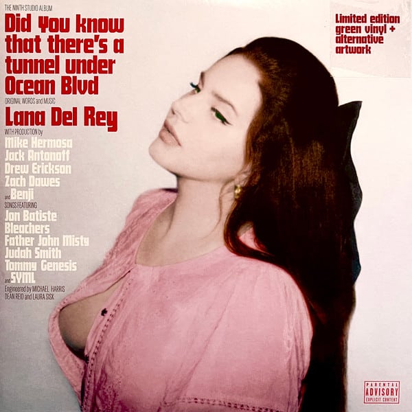 Lana Del Rey - Did You Know That There’S A Tunnel Under Ocean Blvd (Green Vinyl)