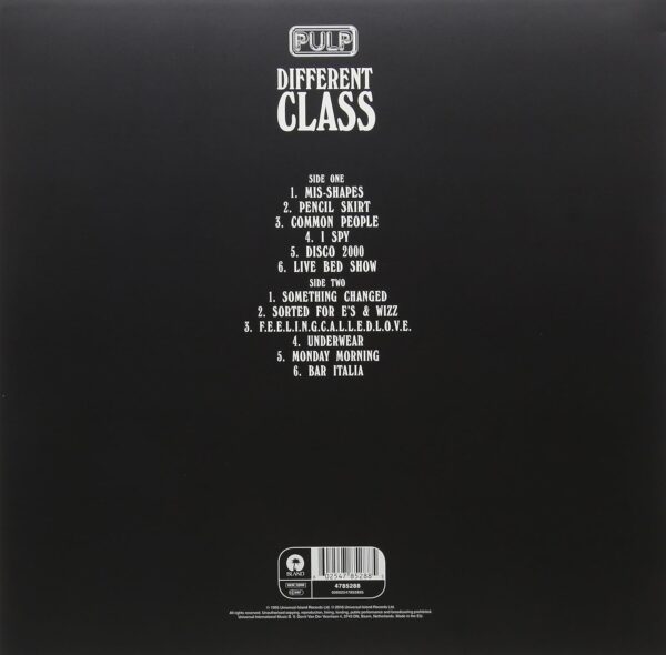 ⁦Pulp - Different Class⁩ – תמונה ⁦2⁩