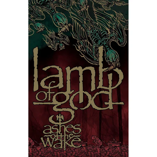 פוסטר בד - Lamb Of God: Ashes Of The Wake Textile Poster פוסטר בד - Lamb Of God: Ashes Of The Wake Textile Poster