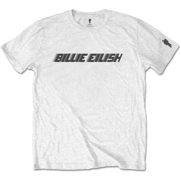 חולצה - Billie Eilish: Black Racer Logo