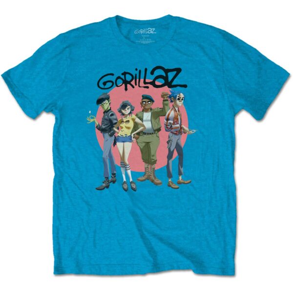 חולצה - Gorillaz: Group Circle Rise