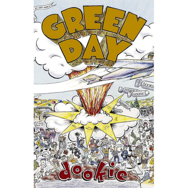 פוסטר בד - Green Day: Dookie Textile Poster