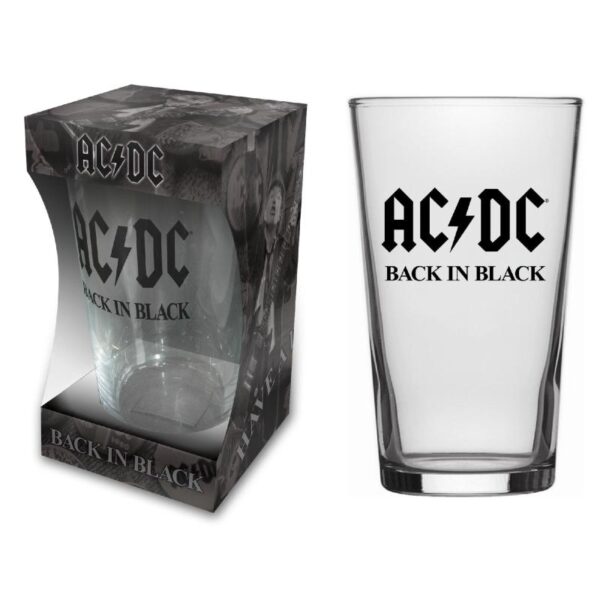 כוס בירה - AC/DC: Back In Black Pint Beer Glass