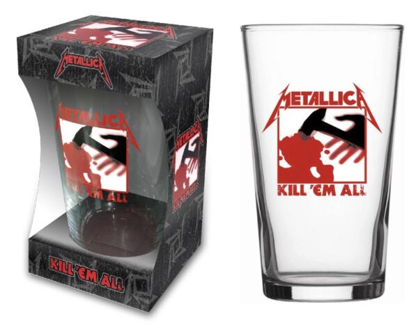 כוס בירה - Metallica: Kill ‘Em All Pint Beer Glass