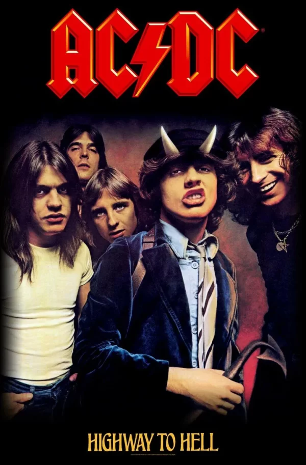 פוסטר בד - AC/DC: Highway To Hell Textile Poster