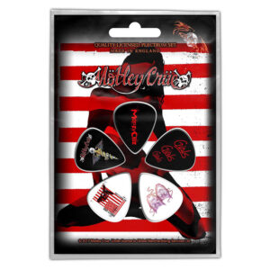מפרטים - Motley Crue Red, White & Crue Plectrum Pack