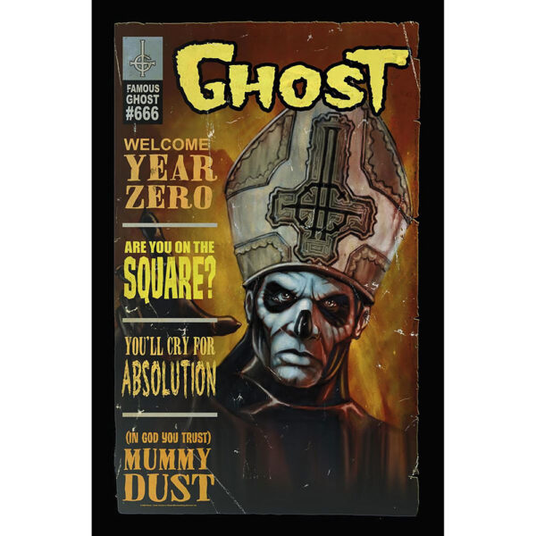 פוסטר בד - Ghost: Magazine Textile Poster