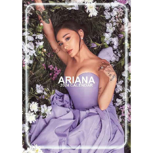 לוח שנה 2024: אריאנה גראנדה Ariana Grande