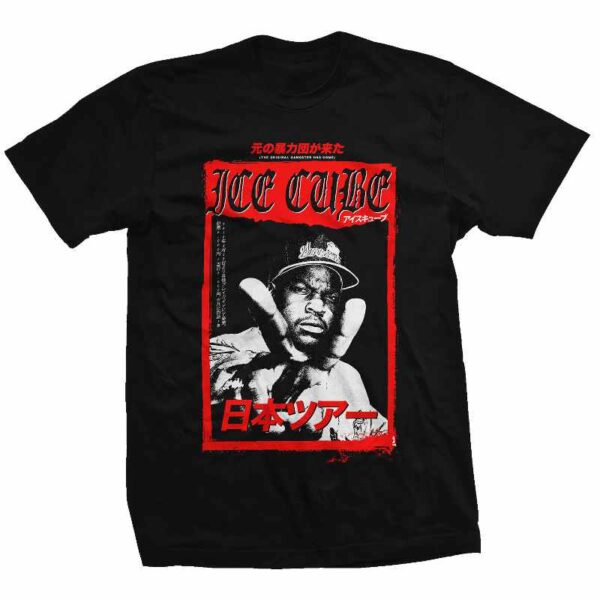 חולצה - Ice Cube: Kanji Peace Sign