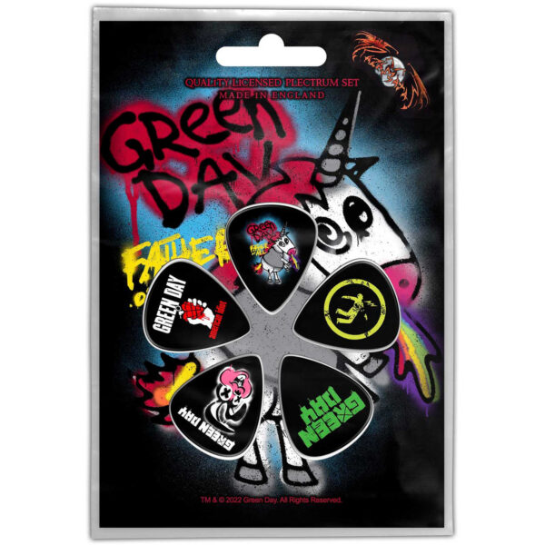 מפרטים - Green Day Father Of All Plectrum Pack