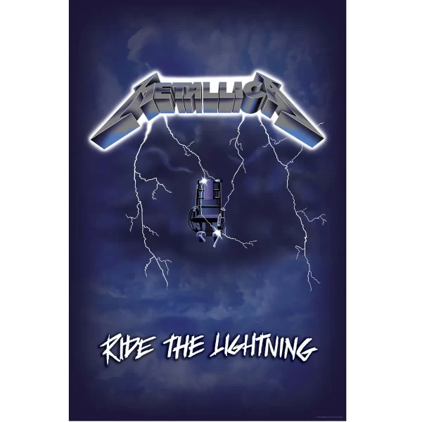 פוסטר בד - Metallica: Ride The Lightning Textile Poster