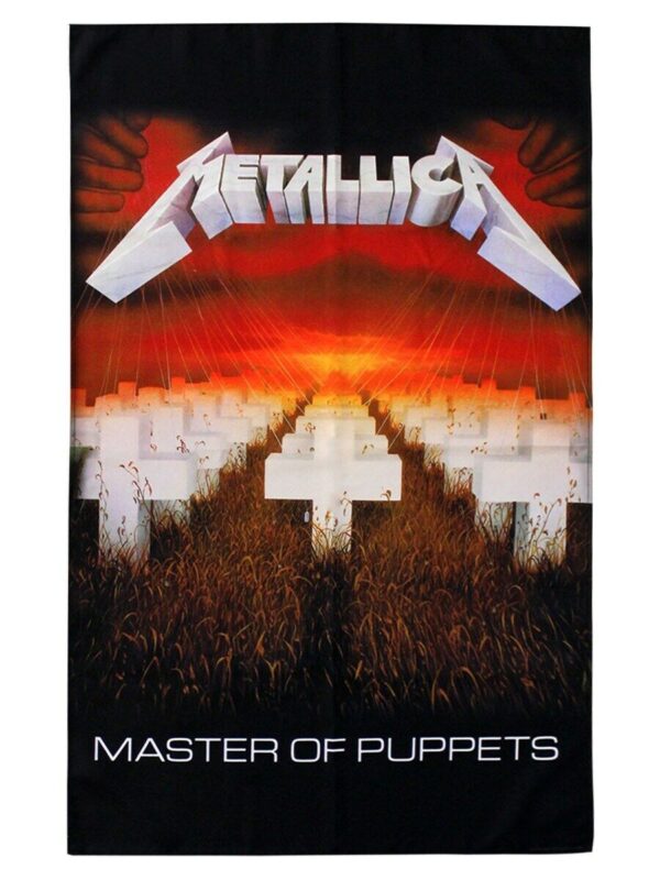 פוסטר בד - Metallica: Master Of Puppets Textile Poster