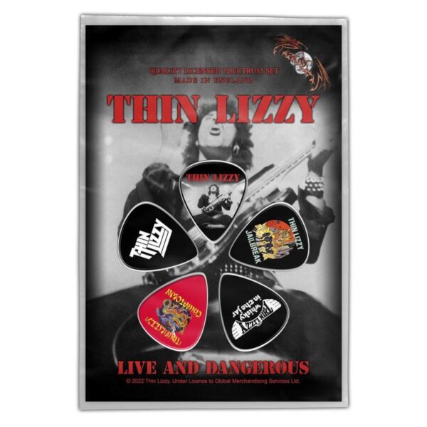 מפרטים - Thin Lizzy Live And Dangerous Plectrum Pack