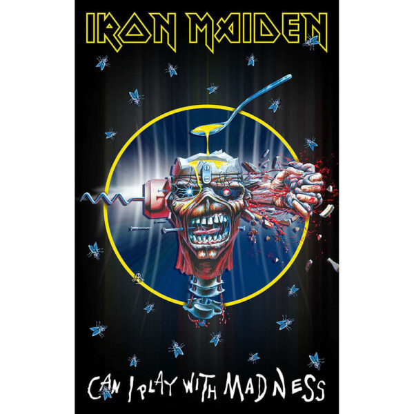 פוסטר בד - Iron Maiden: Can I Play With Madness Textile Poster