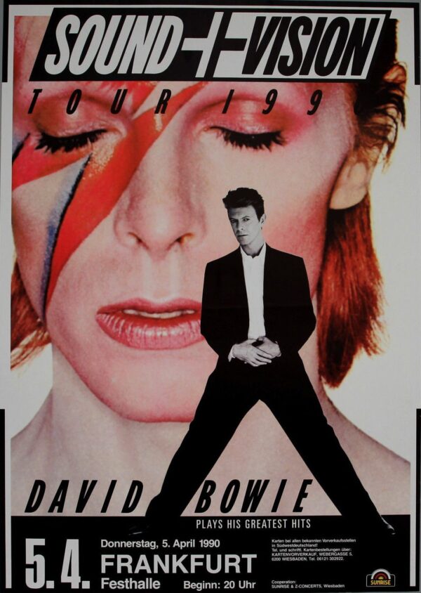 פוסטר: David Bowie - Frankfurt 1990 Poster