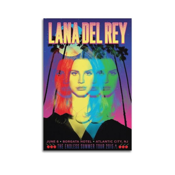 פוסטר: Lana Del Rey - Endless Summer Tour 2015 Poster