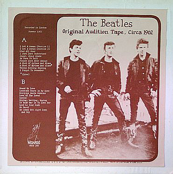 The Beatles - Original Audition Tape, Circa 1962
