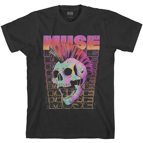 חולצה - Muse: Mowhawk Skull