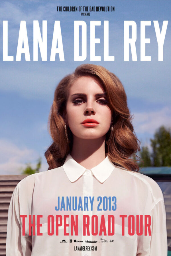 פוסטר: Lana Del Rey - Open Road Tour Poster