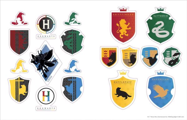 Harry Potter World of Stickers (Collectible Art Stickers)