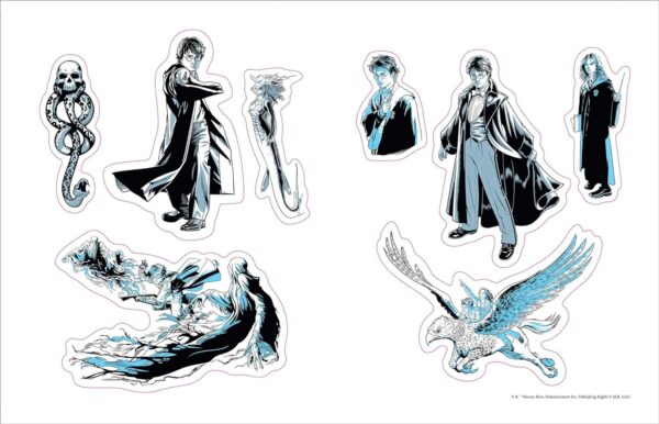 Harry Potter World of Stickers (Collectible Art Stickers)