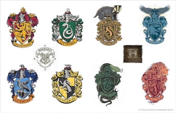 Harry Potter World of Stickers (Collectible Art Stickers)