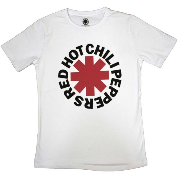 חולצה - Red Hot Chili Peppers : White Logo