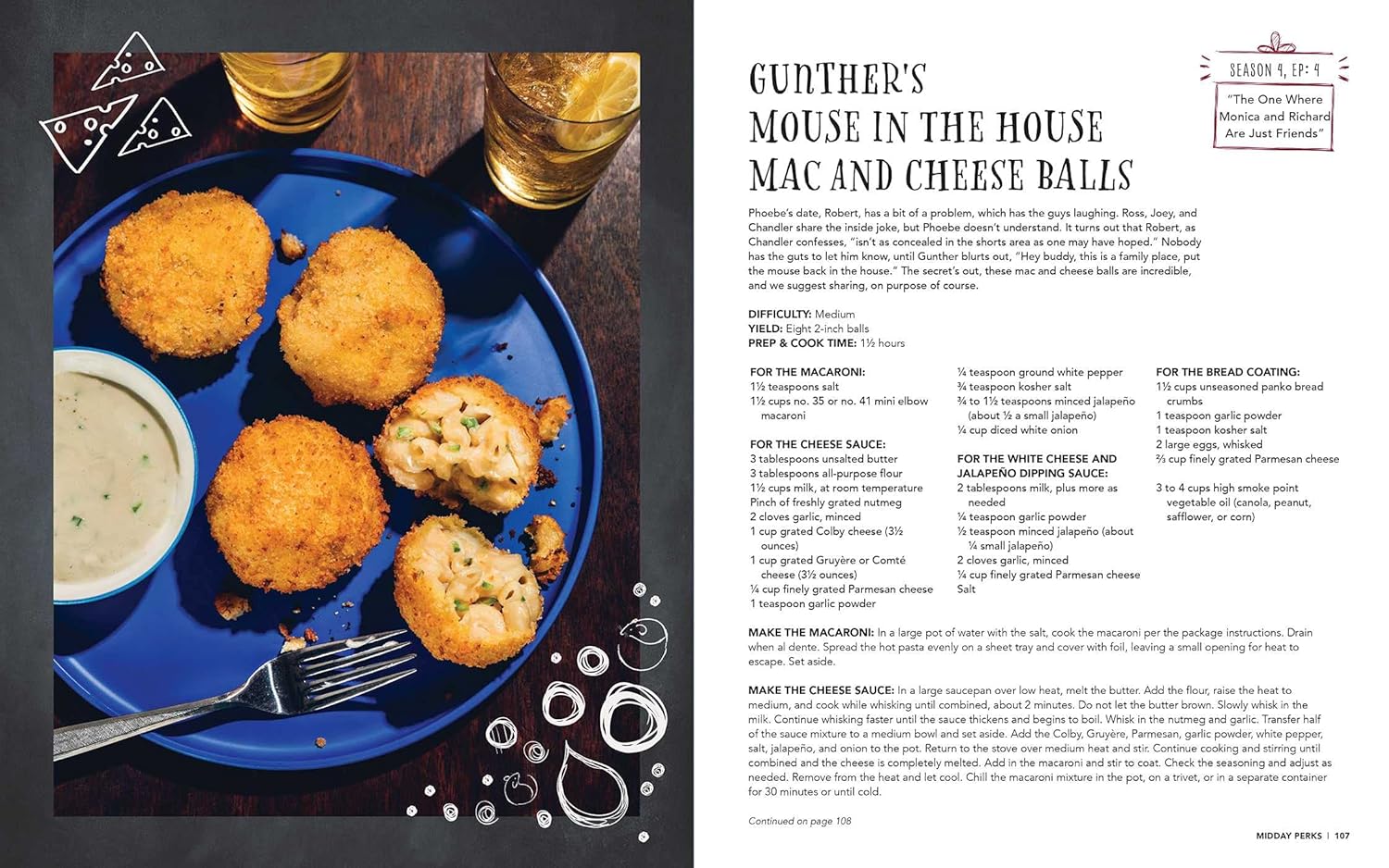 Friends: The Official Central Perk Cookbook (Classic TV Cookbooks, 90s TV) Friends: The Official Central Perk Cookbook (Classic TV Cookbooks, 90s TV) – תמונה 4