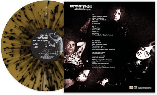 The Stooges - Jesus Loves The Stooges [Black & Gold Splatter Vinyl]