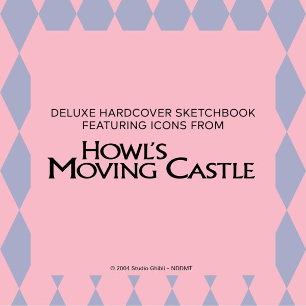 Studio Ghibli Howl's Moving Castle Sketchbook Diary