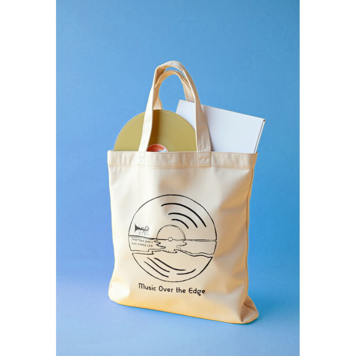 תיק בד כותנה האוזן השלישית תיק בד כותנה האוזן השלישית