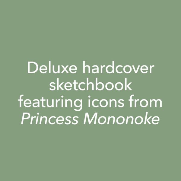 Studio Ghibli Princess Mononoke Sketchbook