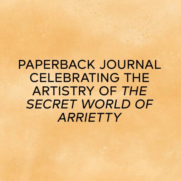 Studio Ghibli The Secret World of Arrietty Journal