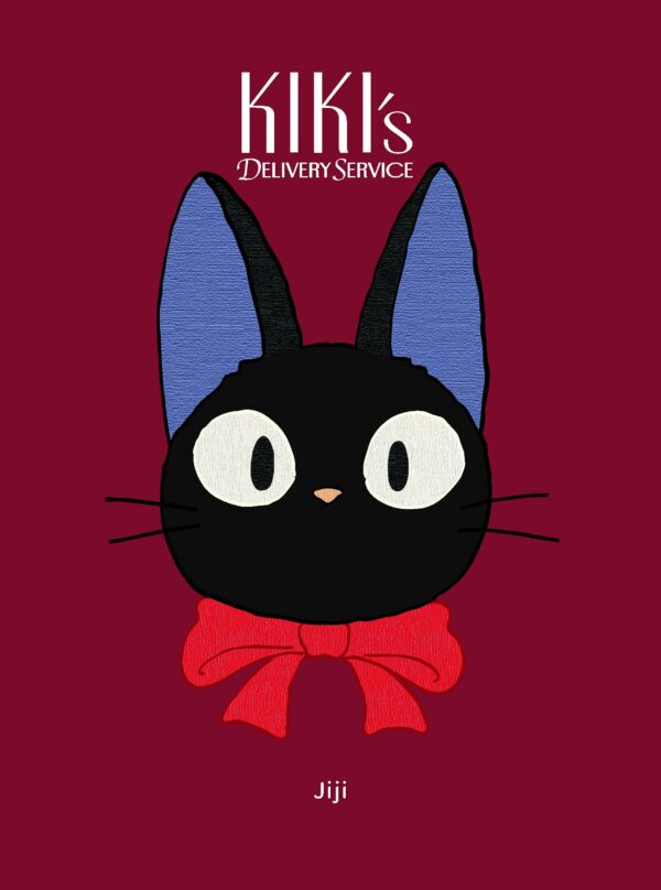 Kiki`s Delivery Service: Jiji Plush Journal: (Textured Journal, Japanese Anime Journal, Cat Journal) (Studio Ghibli)