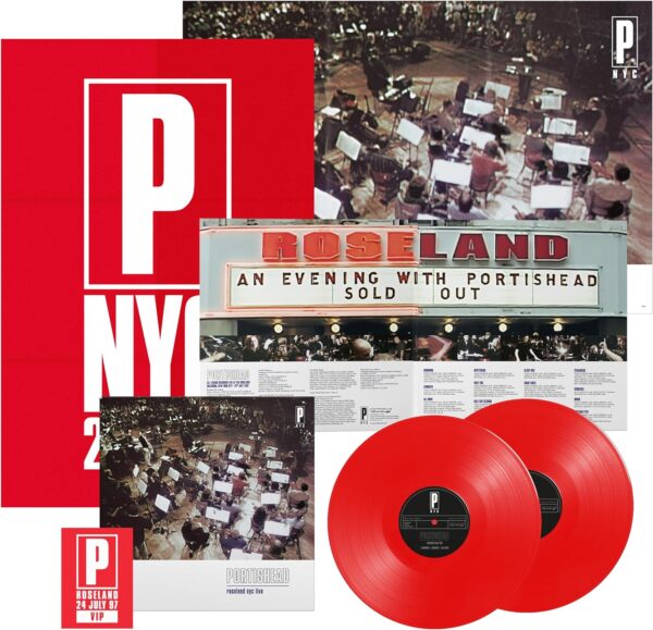 ⁦Portishead - Roseland NYC Live [2LP Red Colored]⁩ – תמונה ⁦2⁩