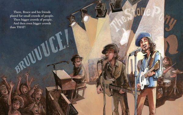 Bruce Springsteen A Little Golden Book Biography