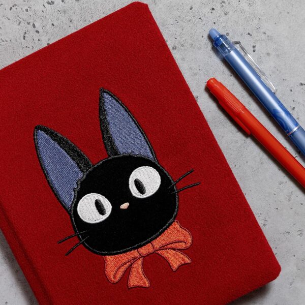 Kiki`s Delivery Service: Jiji Plush Journal: (Textured Journal, Japanese Anime Journal, Cat Journal) (Studio Ghibli)