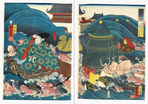 Animals by Kuniyoshi: Ukiyo-e (Japanese Edition)