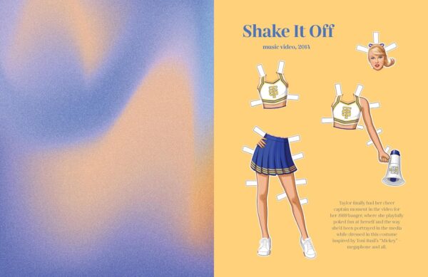 ⁦Dress Up Taylor: A Taylor Swift paper doll book featuring her iconic eras⁩ – תמונה ⁦4⁩